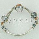 manmade crystal stretch bracelet