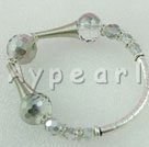 manmade crystal stretch bracelet