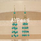 Turquoise earring