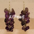 Handmade Amethyst earring