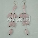 Discount rose quartz earrings