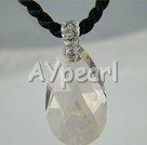 austrian crystal drop pendant