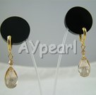 austrian crystal drop earrings