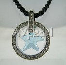 Discount austrian crystal starfish pendant