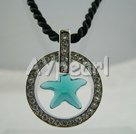 Discount austrian crystal starfish pendant