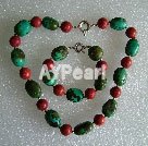 sponge coral and turquoise sets under $ 30