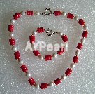 Discount coral and seashell beads sets