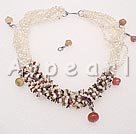 Discount pearl and tourmaline necklace