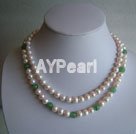 8-9mm pearl beaded necklace