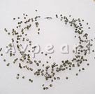 3-4mm fashion pearl necklace