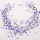 Handmade fantast purple pearl necklace