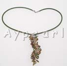 crystal necklace under $ 8