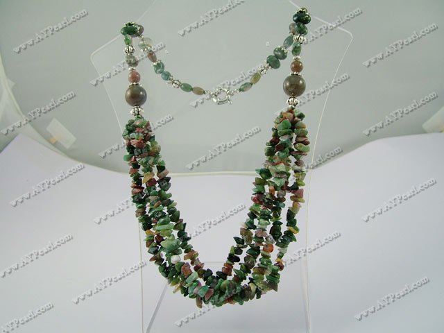 indian agate necklace