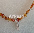agate necklace