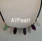 rainbow fluorite necklace under $ 5
