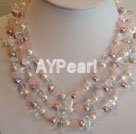 multi strand crystal necklace under $ 15