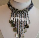 Discount black pearl necklace