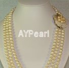 7-8mm pearl beaded necklace