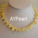 fashion pearl crystal necklace