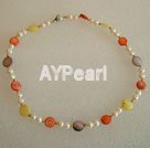 pearl shell necklace under $ 3