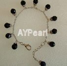 fashion china black crystal bracelet under $ 3
