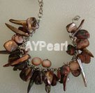 multi color shell bracelet