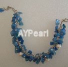blue agate bracelet