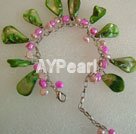 multi color pearl shell bracelet
