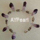 Handmade Amethyst bracelet