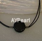 black jade necklace