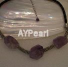 amethyst necklace under $ 15