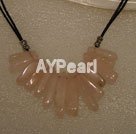 Discount rose quartz necklace