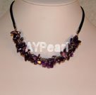 Handmade Amethyst necklace