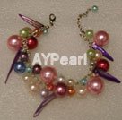 fashion manmade pearl bracelet under $ 3