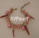 manmade pearl bracelet under $ 5