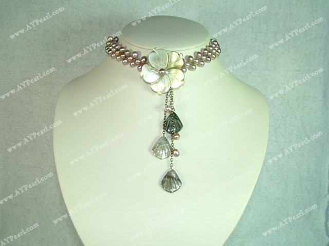pearl  shell necklace