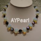 moonstone and pearl necklace