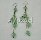8mm aventurine earrings