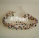 multi stone necklace under $ 30