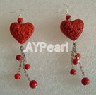 Discount lacquer wooden earrings