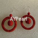 lacquer vintage earrings