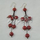 Red Aventurine earrings