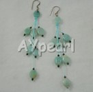 Pendientes de piedra de las Amazonas