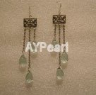 blue quartz earrings