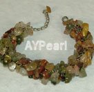 multi color crystal bracelet