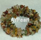 multi color crystal strand bracelet