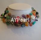 multi stone necklace under $ 30