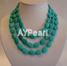 multi strand turquoise necklace Under $ 40