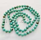 10mm turkis beaded halskæde