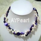 pearl shell necklace under $ 15